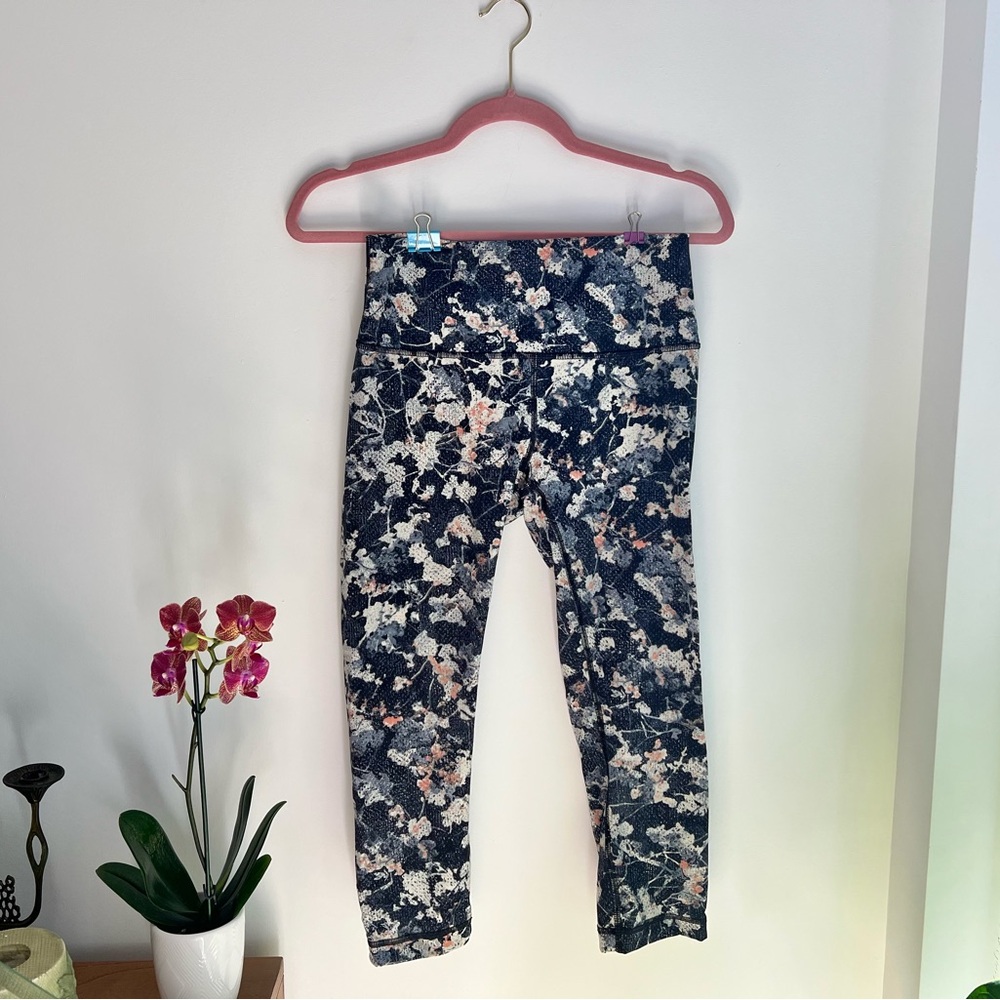 LuluLemon Floral Patterned Leggings